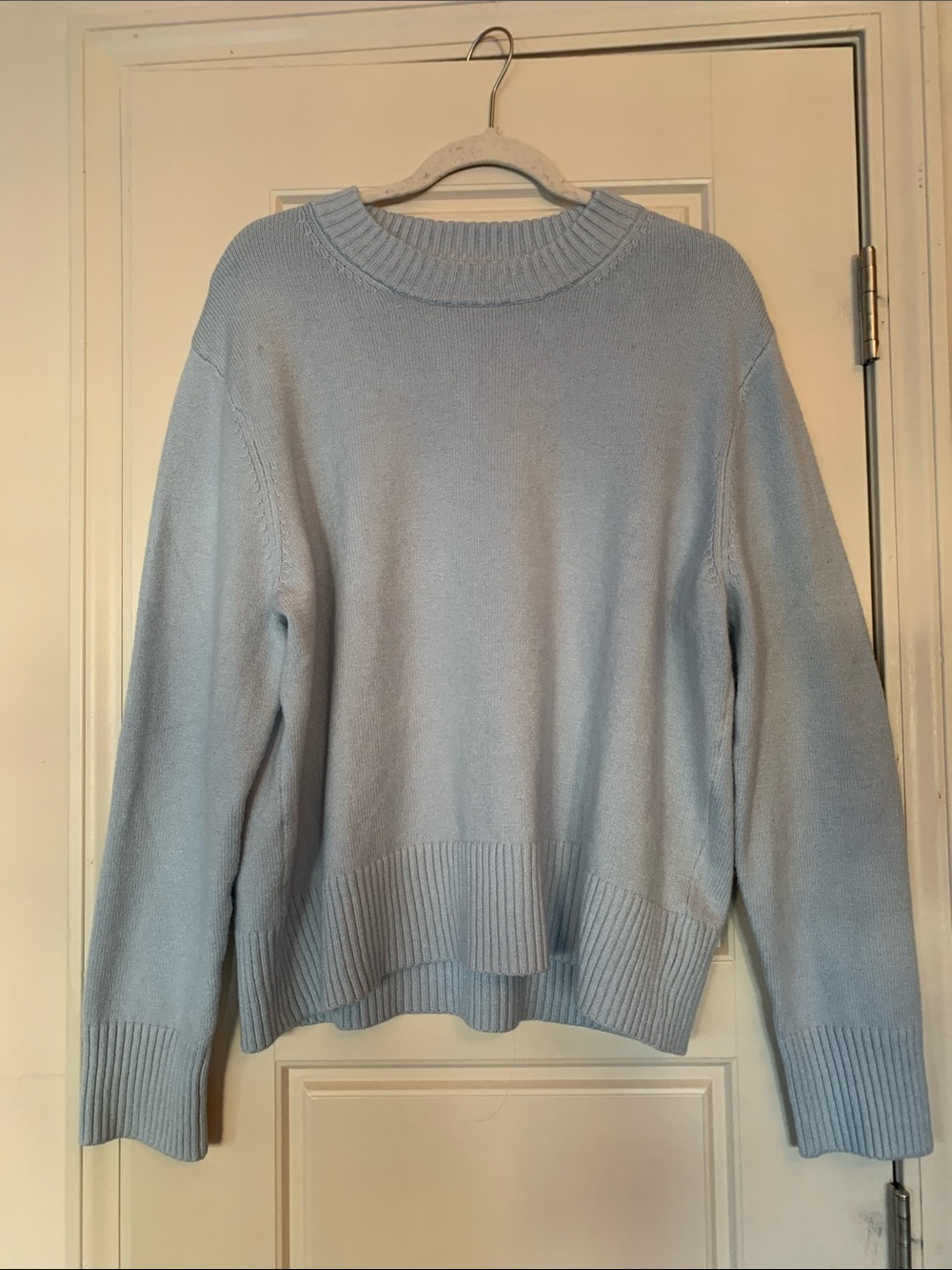 a new day Light Blue Crewneck Sweater